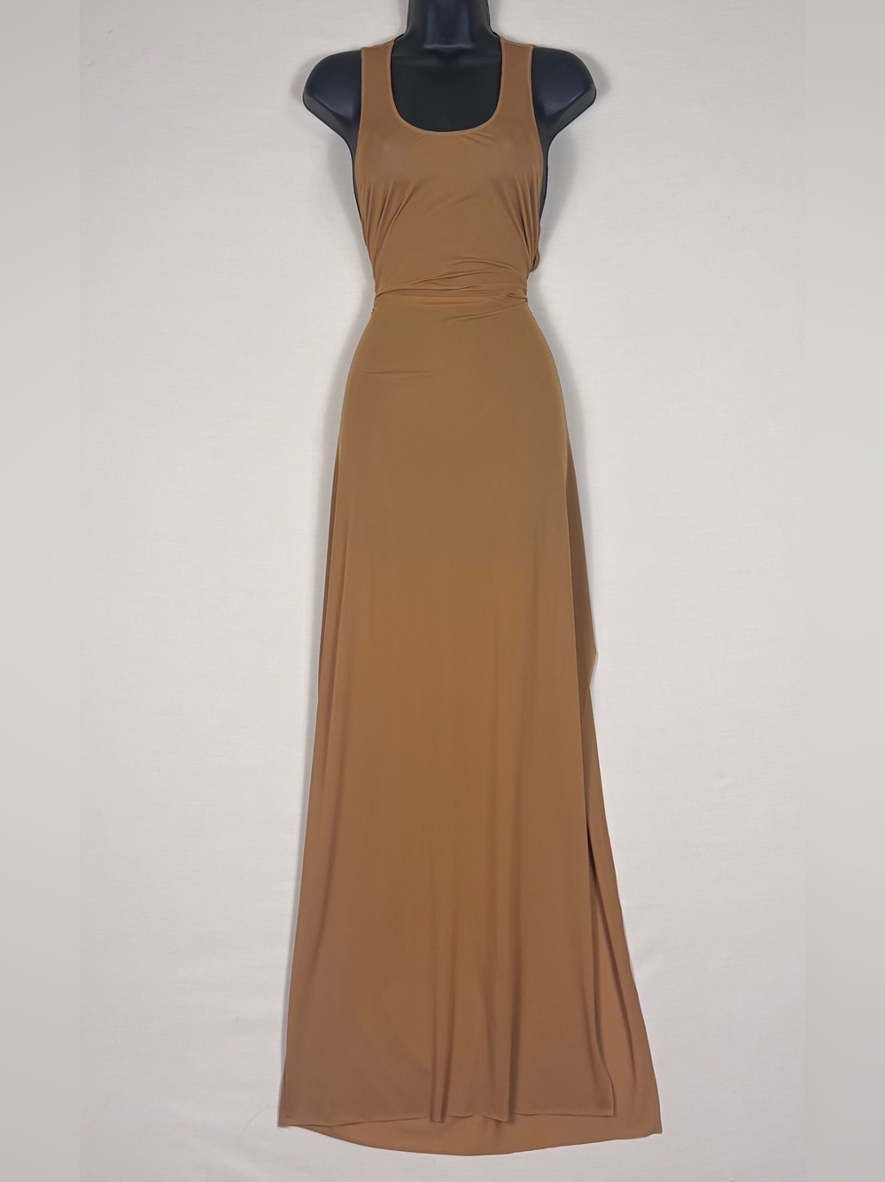 Nwt Skims Almond Mesh Cover Up Long Dress 3x Maxi Swimwear
